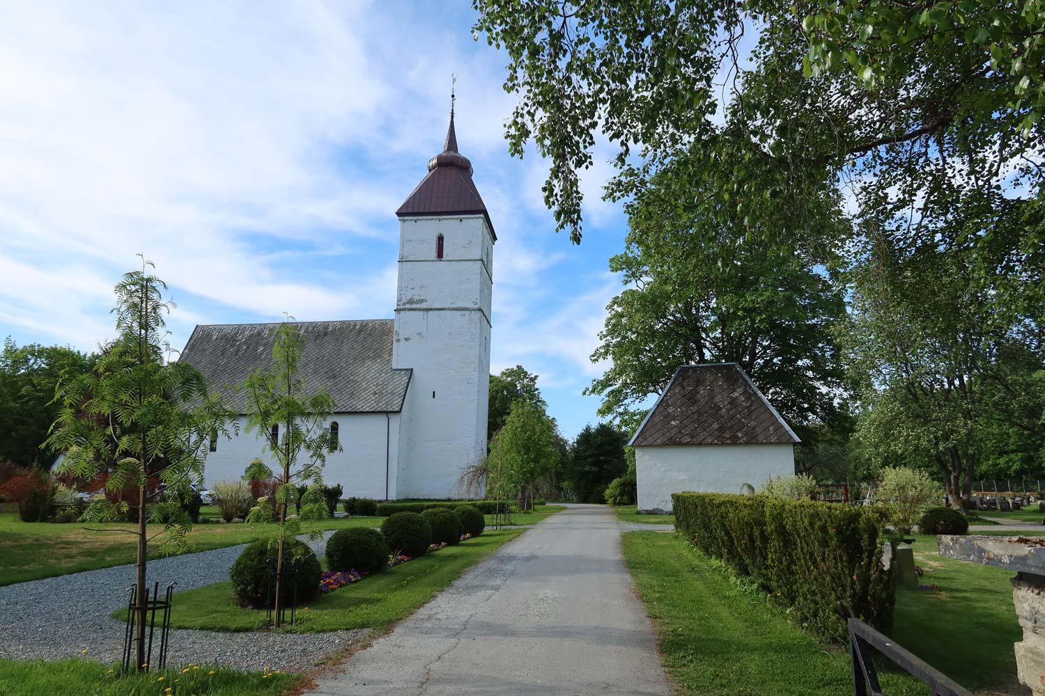 Værnes kirke i Stjørdal